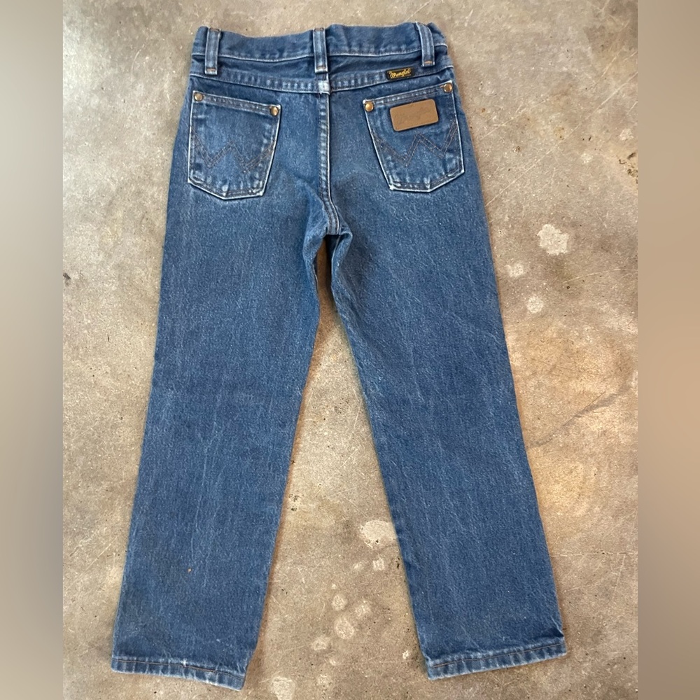 Boys Wrangler Jeans Vintage - Sz 7reg VGUC.
